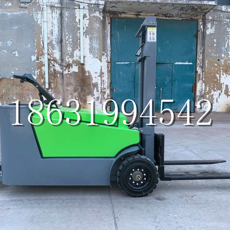 社头乡小型电动叉车1吨2吨步行站驾式电瓶堆高充电装卸车液压升降车铲车